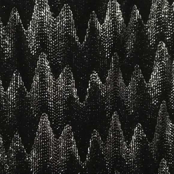 New Vikki Vi Top Black Silver size OX made in USA Dressy - Picture 5 of 16